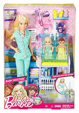 Carica l&#39;immagine nel visualizzatore di Gallery, Barbie Playset Pediatra, Bambola con Capelli Biondi, Accessori a Tema, Set... - Ilgrandebazar