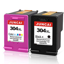 Carica l'immagine nel visualizzatore di Gallery, JUNCAI Rigenerata per HP 304 304XL Cartucce d'inchiostro Envy 5010...
