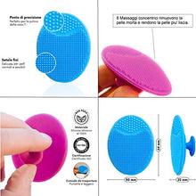 Carica l&#39;immagine nel visualizzatore di Gallery, Spazzola Pulizia Viso 4x Esfoliante Pelle Sensibile Omaggio Sacchetto Scrub... - Ilgrandebazar