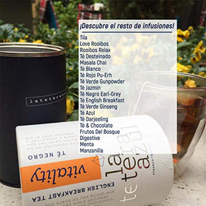 LA TETERA AZUL Infuso alla menta Premium, puro, pulito, solo 20 piramidi