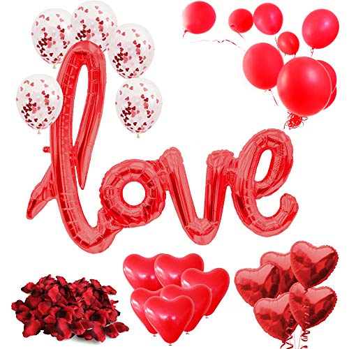 Set di Decorazioni per San Valentino XXL 2020 – 31 Pezzi – Decorazione per... - Ilgrandebazar