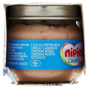 Nipiol Omogeneizzato con Cavallo - 160 gr - Ilgrandebazar