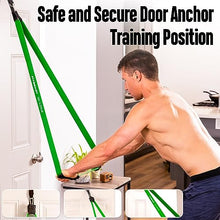 Carica l&#39;immagine nel visualizzatore di Gallery, FitBeast Bande Elastici Fitness [5 elastici trazioni] con Ancoraggio per Porta, pad di Protezione per le Mani, per Stretching, Allenamenti di Resistenza, Potenziamento Muscolare, per Uomini e Donne