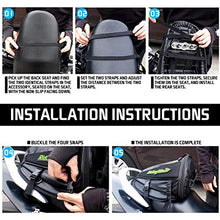 Carica l&#39;immagine nel visualizzatore di Gallery, KaTur Borsa da serbatoio per sedile posteriore moto sella di... - Ilgrandebazar