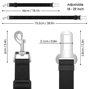 KEKU Cane Cintura di Sicurezza (2pcs / Pack), Regolabile del Gatto... - Ilgrandebazar