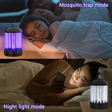 Carica l&#39;immagine nel visualizzatore di Gallery, Lampada Zanzara Elettrica, Luce UV Attira Zapper per Zanzare a Scossa...