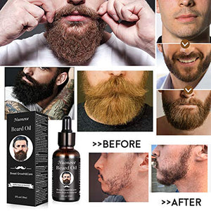 Olio da barba, Beard Growth oil, olio essenziale di oli barba per uomo,... - Ilgrandebazar