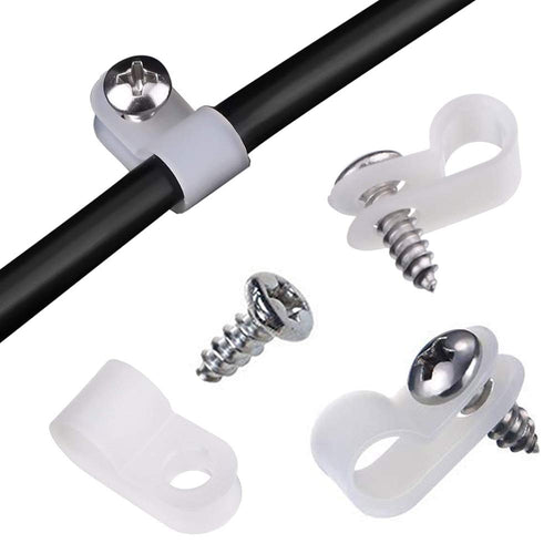 Morsetto a morsetto R-Type VIPMOON 100pcs 1/4 pollici, clip di fissaggio per...