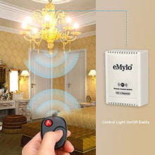 Carica l&#39;immagine nel visualizzatore di Gallery, eMylo DC 12V 2 canali 433MHz Telecomando RF Modulo relè senza fili...