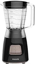 Carica l&#39;immagine nel visualizzatore di Gallery, Philips Blender HR2052/90 90, 450 W, 1.25 Litri, Plastica, Nero