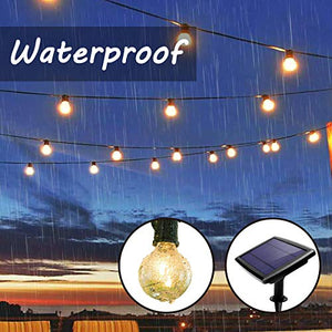 Catena Luminosa Esterno LED, QXMCOV 15 Metro Luce Stringa 50 LED Lampadine