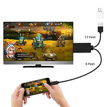 Carica l&#39;immagine nel visualizzatore di Gallery, Cavo adattatore da micro USB a HDMI, convertitore MHL a HDMI con uscita... - Ilgrandebazar