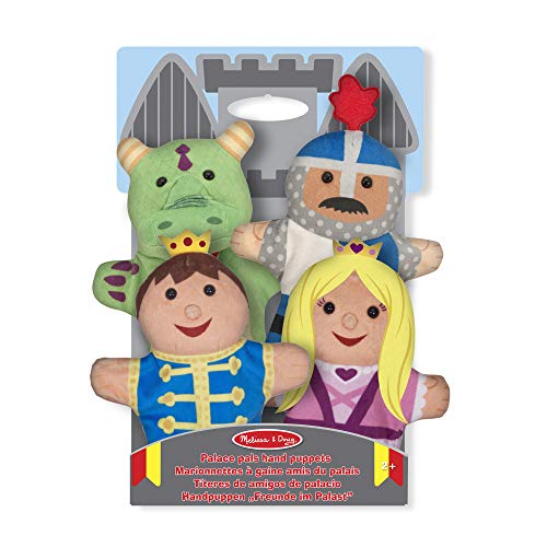 Melissa & Doug- Amici di Palazzo Burattini Giocattolo Guanto, Multicolore - Ilgrandebazar