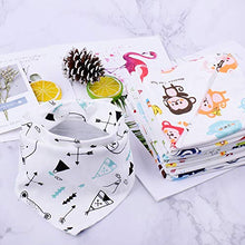 Carica l&#39;immagine nel visualizzatore di Gallery, Tomkity 14 Bavaglino Neonato Bavaglini Bandana Cotone 100% per 14 Pcs Unisex - Ilgrandebazar