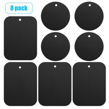Carica l&#39;immagine nel visualizzatore di Gallery, ivoler [8 Pezzi] Calamita per Cellulare Auto, Super Adesivo 3M piastrine Nero - Ilgrandebazar