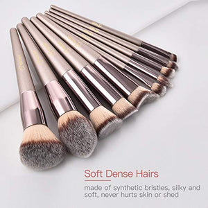 Bestope 20Pcs Pennelli Make Up,Set di per Trucco Sintetico Premium...
