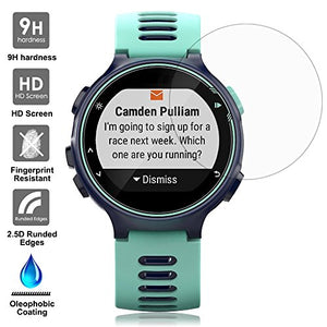 Pellicola Protettiva for Garmin Forerunner 735XT, AFUNTA 3 Pacchi Vetro... - Ilgrandebazar