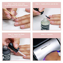 Carica l&#39;immagine nel visualizzatore di Gallery, Kit Semipermanente Unghie Professionale  6 Smalti Primer Base Top Ruby