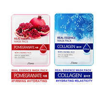 Carica l&#39;immagine nel visualizzatore di Gallery, Jluna korea real essence facial sheet masks 10 pack - 10 different types of... - Ilgrandebazar