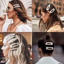 Carica l&#39;immagine nel visualizzatore di Gallery, Perla Clip di Capelli -12 PZ capelli Forcine Per Clip-1 - Ilgrandebazar