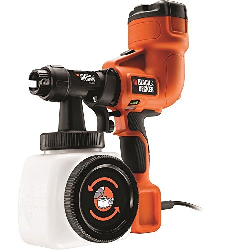 BLACK+DECKER HVLP400C-IT Pistola a spruzzo per interni ed esterni con base... - Ilgrandebazar