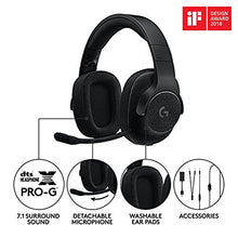 Carica l&#39;immagine nel visualizzatore di Gallery, Logitech G433 7.1 Cuffie Gaming Audio Surround 7.1, Posizionamento DTS...