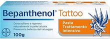 Carica l&#39;immagine nel visualizzatore di Gallery, Bepanthenol Tattoo Crema per Tatuaggi con Pantenolo 5%, Senza Conservanti, Profumi e Coloranti, 100 g