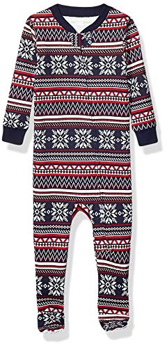 Amazon Essentials Baby And Toddler Zip-Front Footed Sleeper Unisex-Bambini - Ilgrandebazar