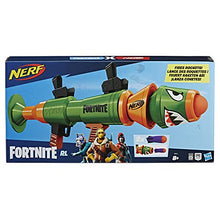 Carica l&#39;immagine nel visualizzatore di Gallery, E7511EU4 Nerf- Fortnite RL Blaster con Dardi, 2 razzi inclusi, Età...