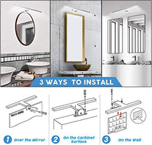 Carica l&#39;immagine nel visualizzatore di Gallery, Aogled Lampada da Specchio Led per Bagno 10W 820LM 60cm 230V 10w 820lm - Ilgrandebazar