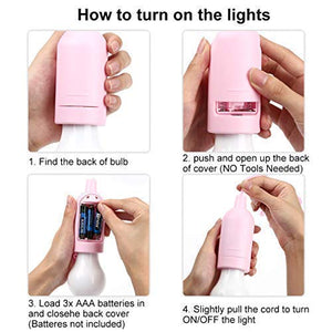 LED Lampada, Rottay Handy Lux Colors 5 Pezzi Lamp per Pesca, 5 Colors-2