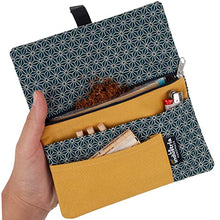 Carica l&#39;immagine nel visualizzatore di Gallery, Borsello porta tabacco, cartine, filtri e accendino - Astuccio portatabacco di stoffa Maki