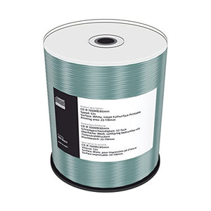 100 CD-R vergini Mediarange MR203 printable stampabili da 700MB, 80Min
