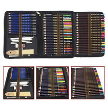 Carica l&#39;immagine nel visualizzatore di Gallery, Matite di Disegno Artistico, 72 Kit da schizzo e Colorate di... - Ilgrandebazar