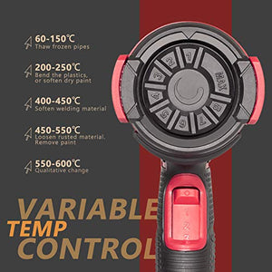 Pistola ad Aria Calda AREWTEC Termica Elettrica Professionale 2000W...