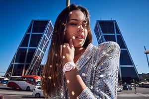 Swatch Orologio Analogico Quarzo Donna con Cinturino in Silicone SUOP110 - Ilgrandebazar