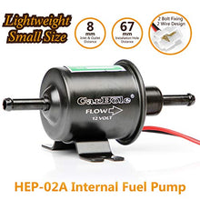 Carica l&#39;immagine nel visualizzatore di Gallery, Pompa esterna pompa benzina elettrica Black 100L/h 4-7PSI For Petrol Diesel
