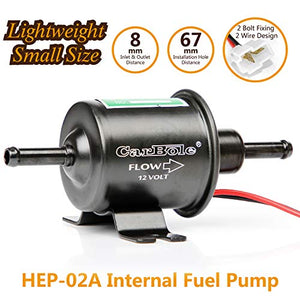 Pompa esterna pompa benzina elettrica Black 100L/h 4-7PSI For Petrol Diesel
