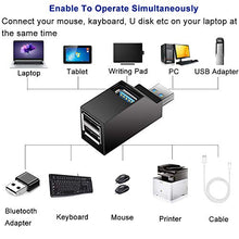 Carica l'immagine nel visualizzatore di Gallery, EasyULT USB 3.0 Hub, 3-Porta Splitter Hub (2 2.0 +