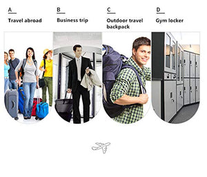 2 pezzi Lucchetto per valigia TSA, lucchetti da viaggio,Lucchetti i...
