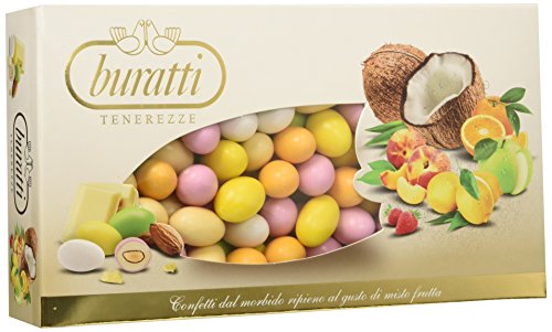 Buratti Confetti con Ripieno alla Frutta, Gusti Assortiti, Tenerezze Misto...
