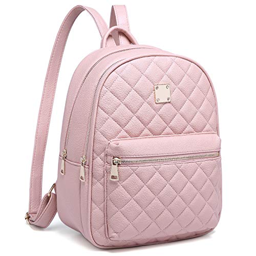 Myhozee Zaino Donna Pelle PU Zainetto Ragazza Casual Rosa Zaini
