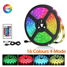 Carica l'immagine nel visualizzatore di Gallery, BACKTURE Striscia LED Multicolore, 2M 60 RGB 5050 TV LED... - Ilgrandebazar