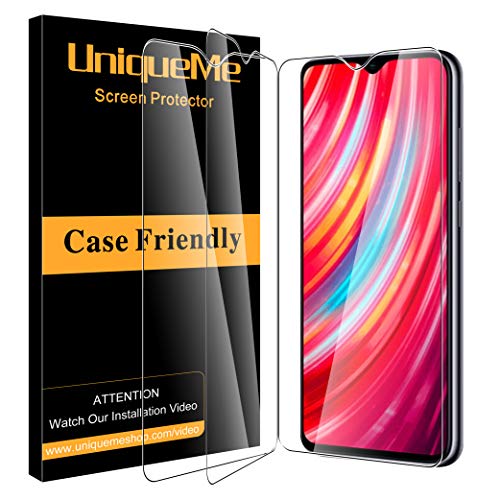 UniqueMe [3 Pezzi] Pellicola Protettiva per Xiaomi Redmi Note 8 Trasparente - Ilgrandebazar