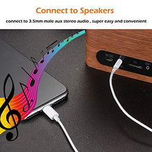 Carica l'immagine nel visualizzatore di Gallery, Cavo audio ausiliario compatibile con il telefono in auto, adattatore audio...