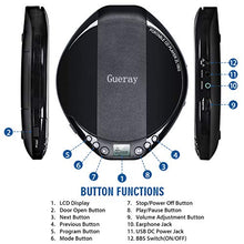 Carica l&#39;immagine nel visualizzatore di Gallery, Gueray Lettore CD Portatili con Cuffia HiFi Portatile