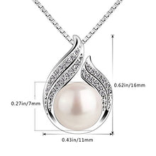 Carica l&#39;immagine nel visualizzatore di Gallery, B.Catcher collana e ciondolo abbraccio con perla argento s925“Hug with... - Ilgrandebazar