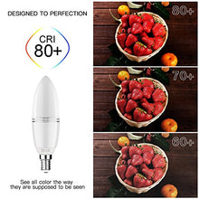 Carica l&#39;immagine nel visualizzatore di Gallery, Yiizon LED E14 12W lampadine a candela, 100W equivalenti a Bianca Calda - Ilgrandebazar