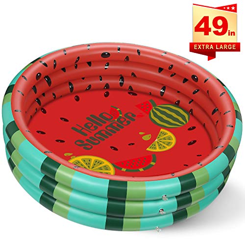 lenbest Piscina Gonfiabile Bambini, Anguria Piscinette Giocattoli Estivi da...