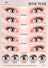 Carica l&#39;immagine nel visualizzatore di Gallery, GLAMLENS Lenti a contatto colorate verdi Rose Green - mensili - con porta...